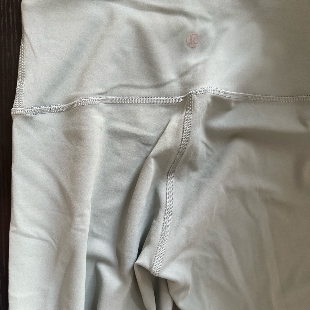 Lululemon sea foam green leggings